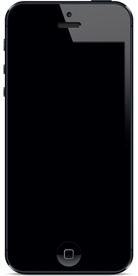 Ein iphone, das die stoerung24-App auf seinem Bildschirm anzeigt
